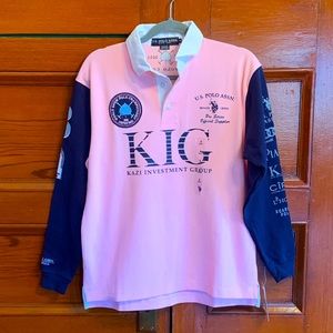 World Snow Polo Team Rare One of a Kind Kazi Investment Group Jersey
